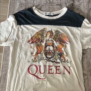 Daydreamer Black and Cream Ringer Tee